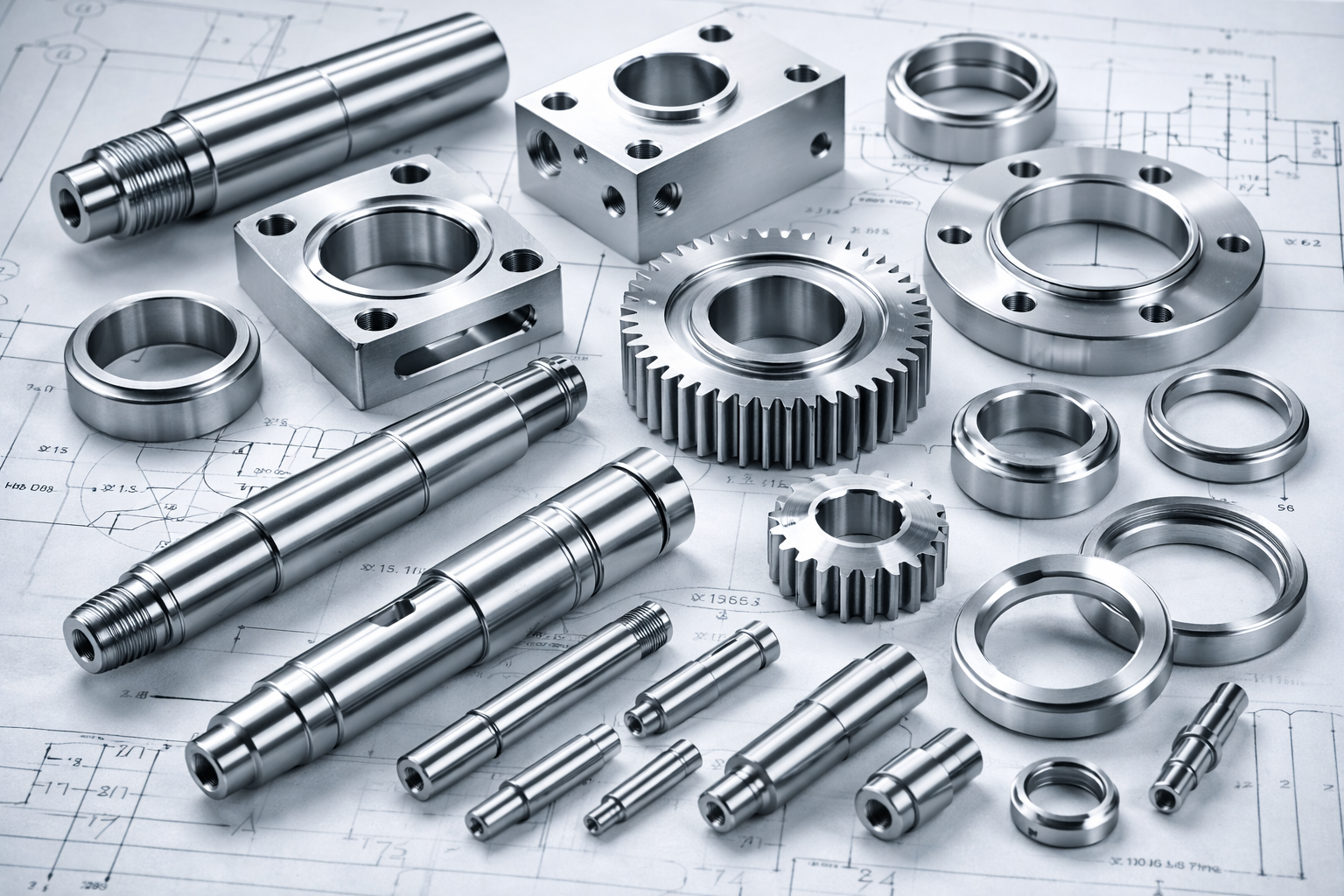 Custom εξαρτήματα CNC